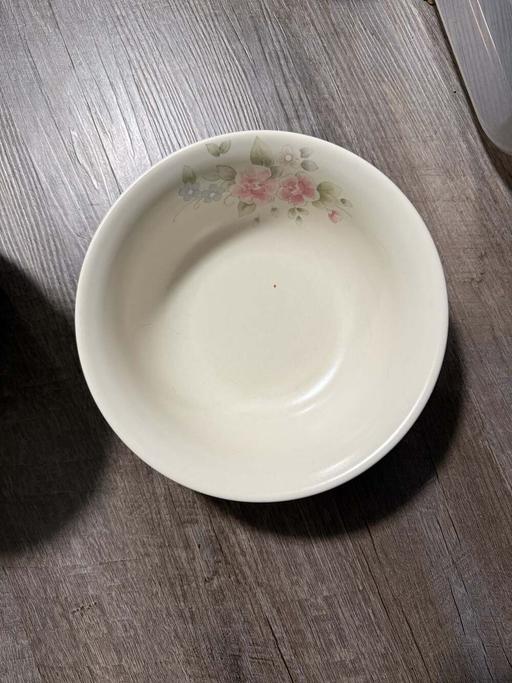 Pfaltzgraff Tea Rose Round Vegetable Serving Bowl 25-011 USA Made